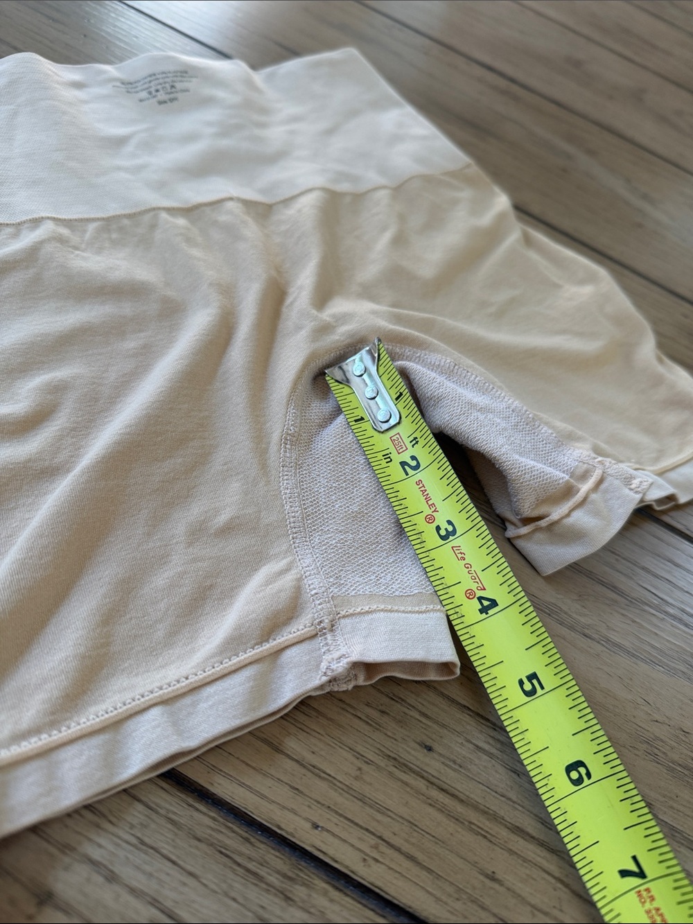 High Waisted Compression Pants Nude - Picture 11 of 11